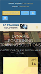 Mobile Screenshot of dptrainingsolutions.com